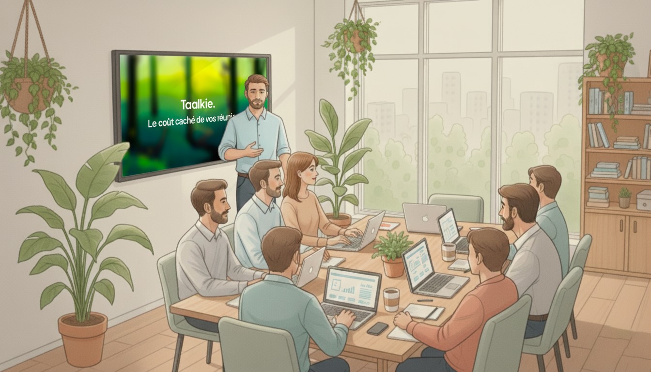 Visuel de l’article: Calculez le coût caché de vos réunions