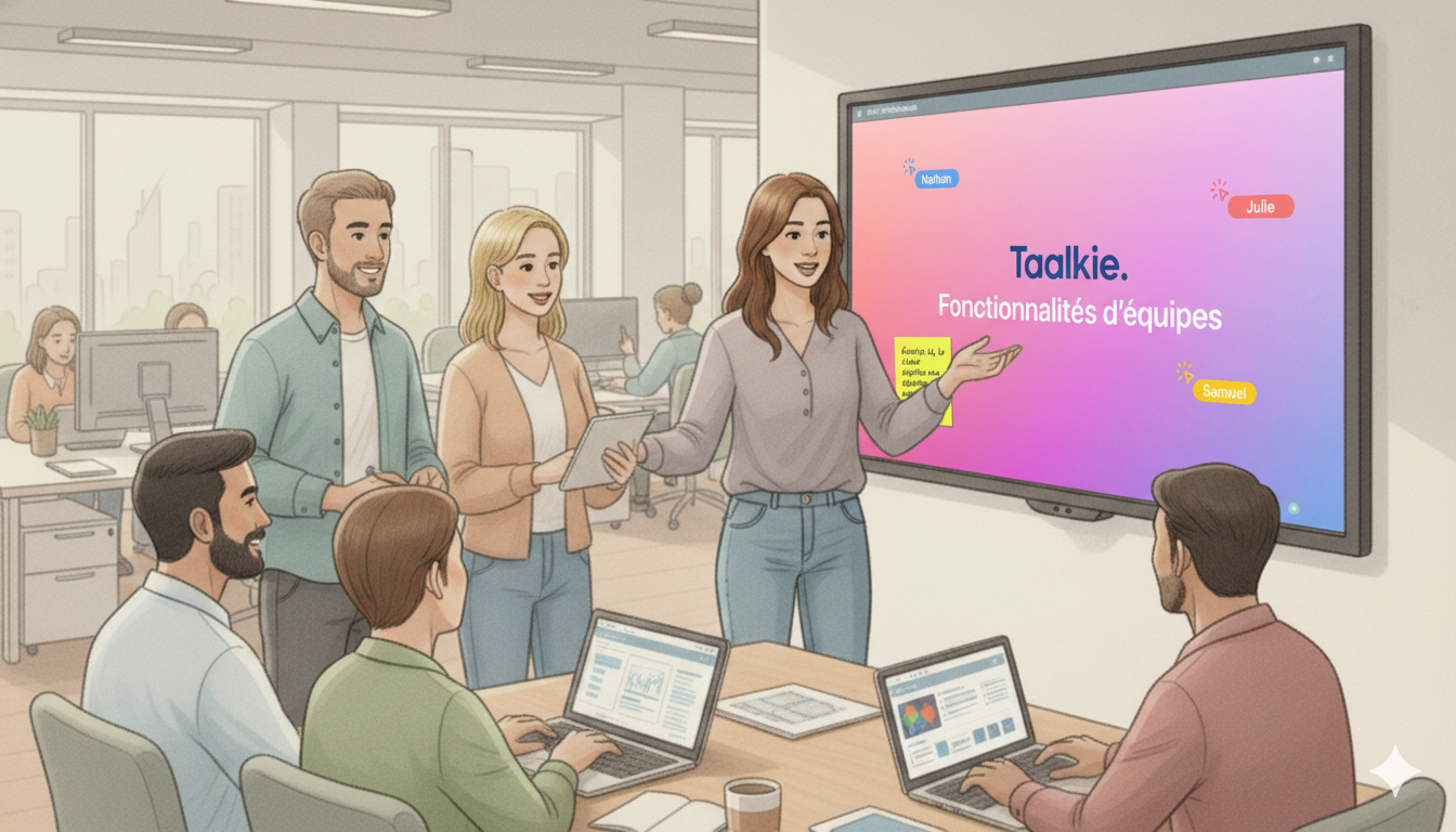 Visuel de l’article: Nouvelles fonctionnalités d'équipes 🎉