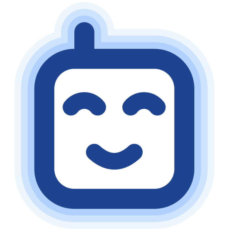 Taalkie character glowing