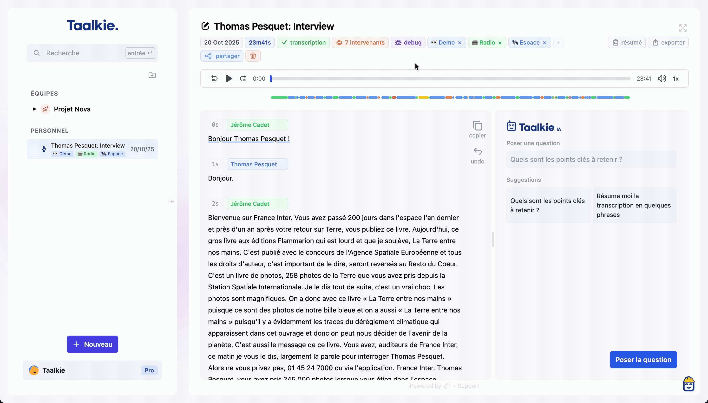 Illustration de la gestion d'une équipe